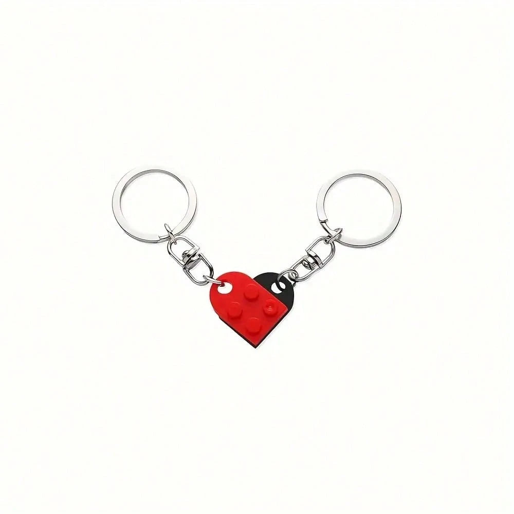 Love in Pieces: Heart-Shaped Puzzle Keychains for Him & Her - Perfect for Valentine’s Day! ❤️🗝️✨