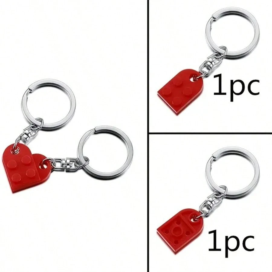 Love in Pieces: Heart-Shaped Puzzle Keychains for Him & Her - Perfect for Valentine’s Day! ❤️🗝️✨